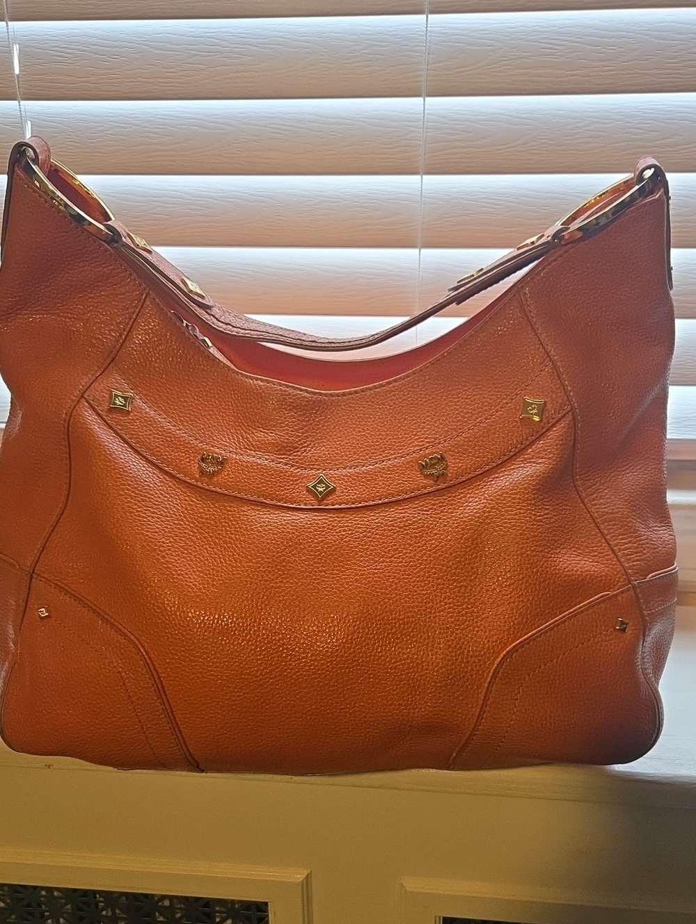 MCM Leather Hobo bag